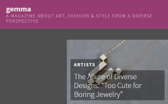 TCB Jewelry Featured on Gemma Magazine!