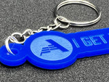 I Get Things Done - Blue Keychain
